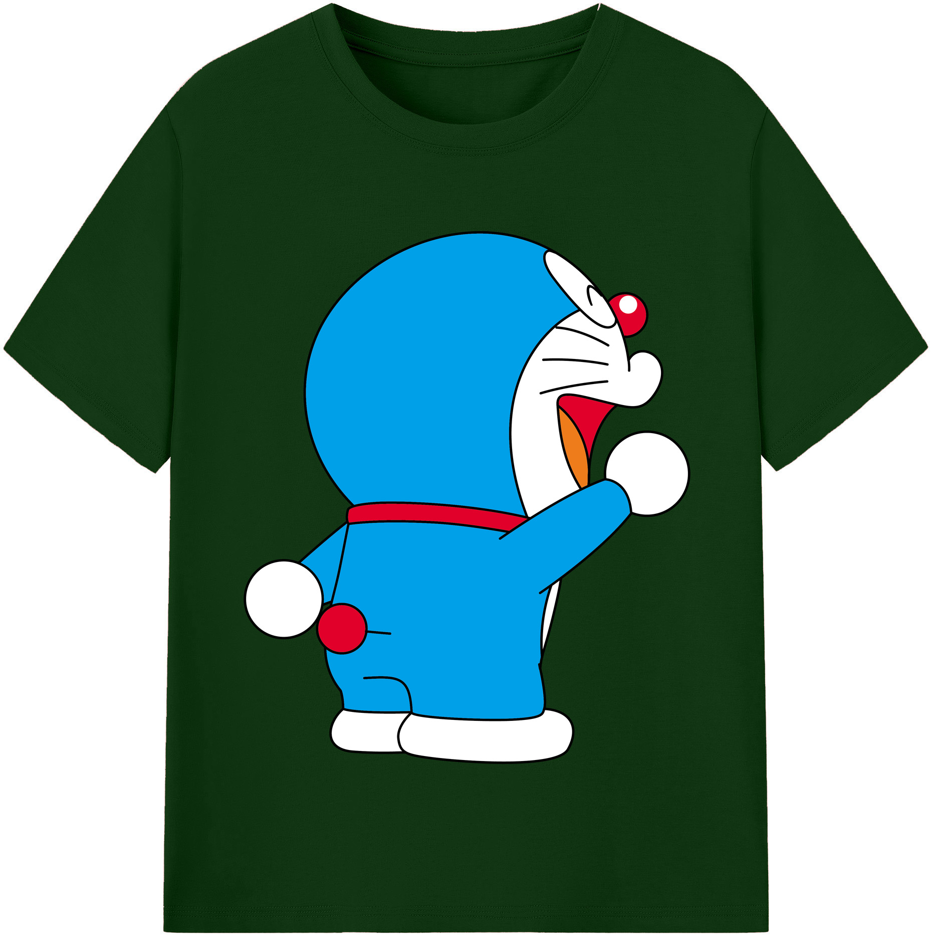 （画像用） ドラえもん Doraemon 綿100％半袖Tシャツ（フロントプリント）